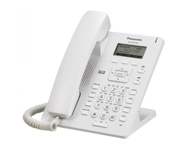 სტაციონარული ტელეფონი PANASONIC KX-HDV100RU WHITE
