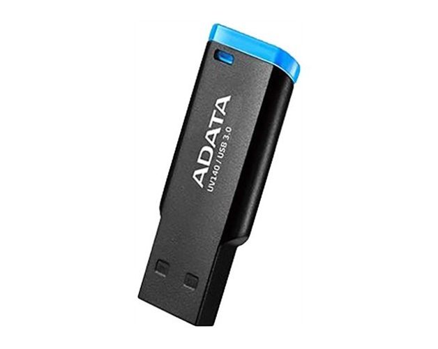 ფლეშ მეხსიერება ADATA UV140 16 GB, USB 3.0, Black/Blue