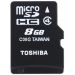 მეხსიერების ბარათი TOSHIBA  microSD 8 GB THN-M102K0080M2