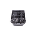 OZ Gas Cooker/ Oz/ Oz OM 6031 BL / OCourved60X60B3/1 Coocker, 3+1, Oven-Combination,Lighter, 2Plates, 60x60x85, Black