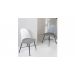 ბარის სკამი პლასტიკური საზურგით, თეთრი ბარის სკამი პლასტიკური საზურგით, ნაჭრის ბალიშით, მეტალის ფეხით, თეთრი/ნაცრისფერი ბალიში, BX-XH-8336/white/grey-BU122-1509, BX-316123